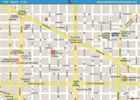 Mapa Calles Barcelona Mapa