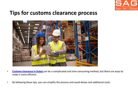 Ppt Tips To Make Your Customs Clearance Process Efficient Powerpoint