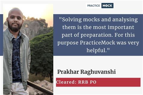 Success Story Of Prakhar Raghuvanshi Cleared Rrb Po