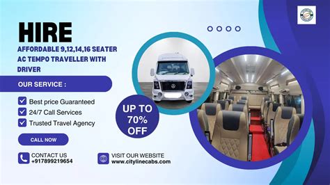 Hire Affordable Seater Ac Tempo Traveller With Driver