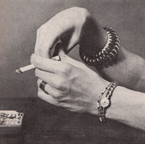 The 1950s Cigarette Psychology 9 Ways Of Holding Your Cigarette And