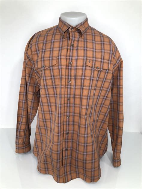 Stetson Embroidered Plaid Western Shirt Gem