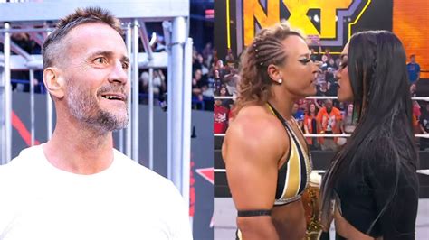 Cm Punk Sends Three Word Message To Roxanne Perez And Jordynne Grace