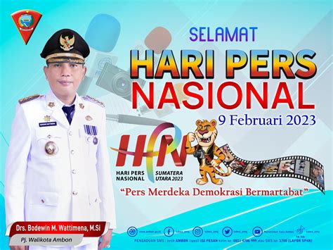 Beri Selamat Hpn Ini Harapan Pj Wali Kota Bagi Insan Pers