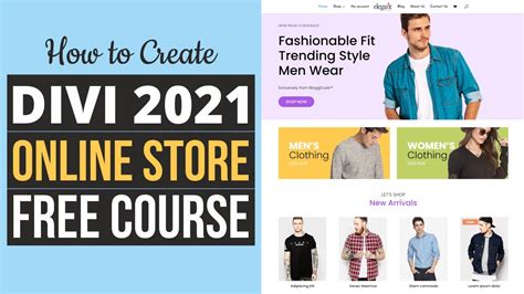 How To Create An ECommerce Website With Divi And WordPress ONLINE