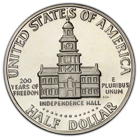 1976-S Clad Bicentennial Kennedy Half Dollar | Collectible Kennedy Half ...