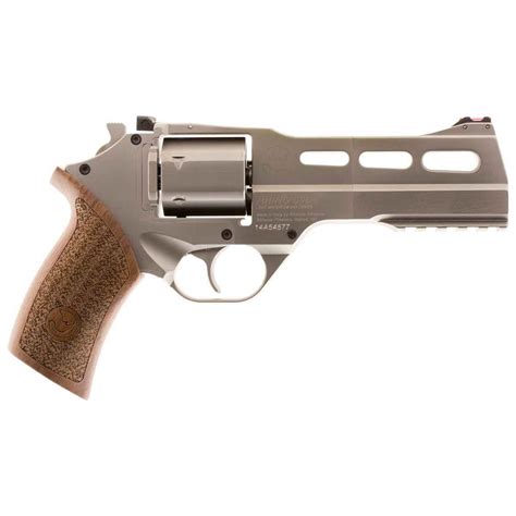 Chiappa Rhino 50sar 357 Magnum 5in Nickel Plated Revolver 6 Rounds