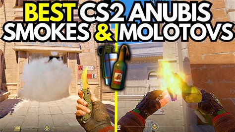 Top 10 Best Cs2 Anubis Smokes And Molotovs Cs2 Smokes You Must Know