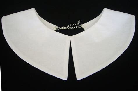 Wednesday Addams Detachable Collarpetter Pan Collar White Etsy