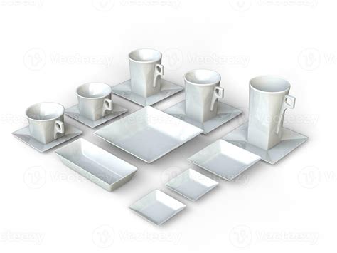 Pretty white porcelain tea set 31200354 Stock Photo at Vecteezy