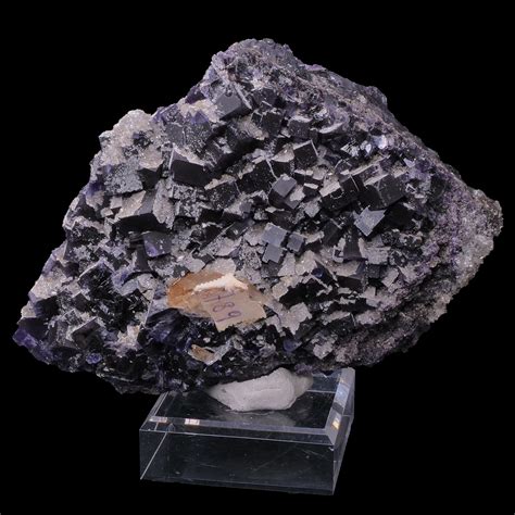 Calcite On Fluorite Denton Mine Hardin Illinois Usa