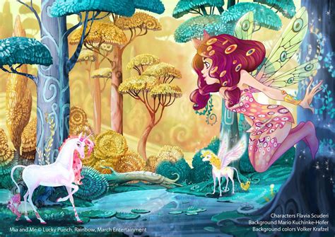 Mia and Me concept 01 by Skudo.deviantart.com on @deviantART Unicorn ...