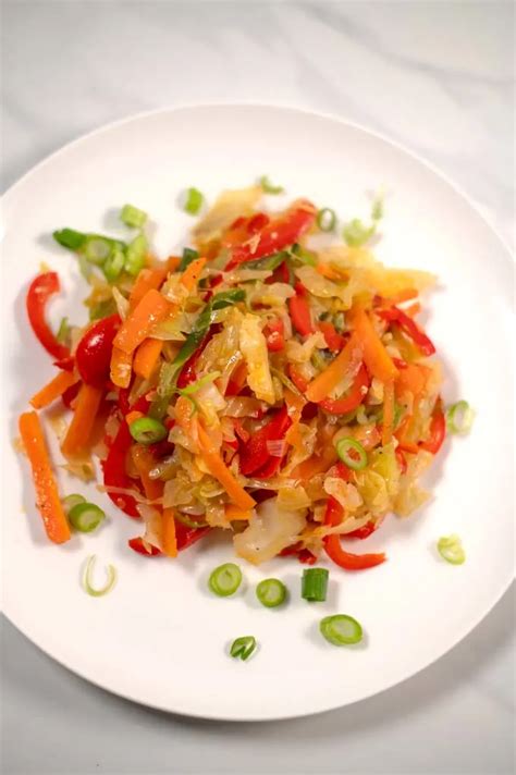 Jamaican Cabbage Recipe (classic steamed cabbage) - Contentedness Cooking