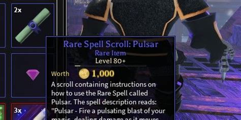 Beli Item Rare Spell Scroll Pulsar Arcane Odyssey Roblox Terlengkap