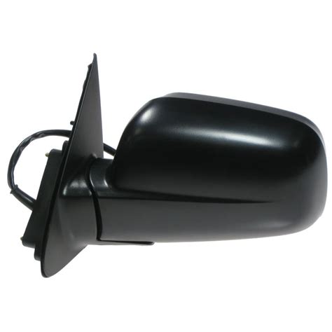 Power Side Mirrors Textured Black Pair Set Left Lh Right Rh For