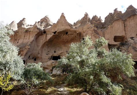 Pinnacles In Zelme Cappadocia T Rkiye Stock Image Image Of Ancient