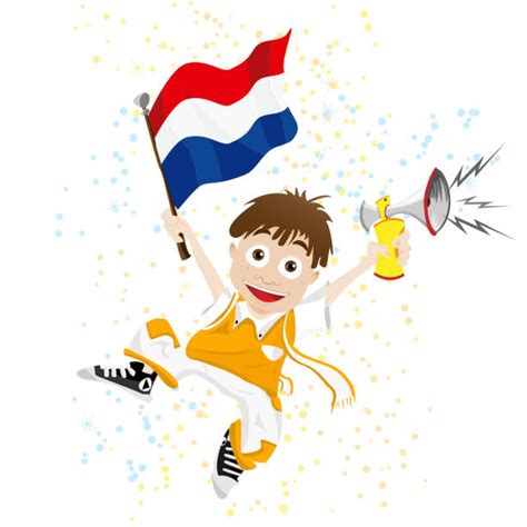 Netherlands Flag Cartoon Illustrations Royalty Free Vector Graphics