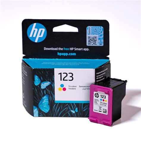 HP 123 Tri Color Original Ink Cartridge F6V16AE The Inkdrop