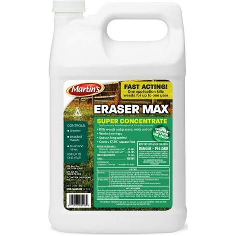 Eraser Max Super Concentrate Herbicide 1 Gallon By Control Solutions