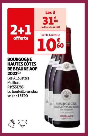 Promo Bourgogne Hautes C Tes De Beaune Aop Chez Auchan Icatalogue Fr