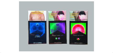 Packs Of Marlboro With Different Flavors And Capsule Formats The