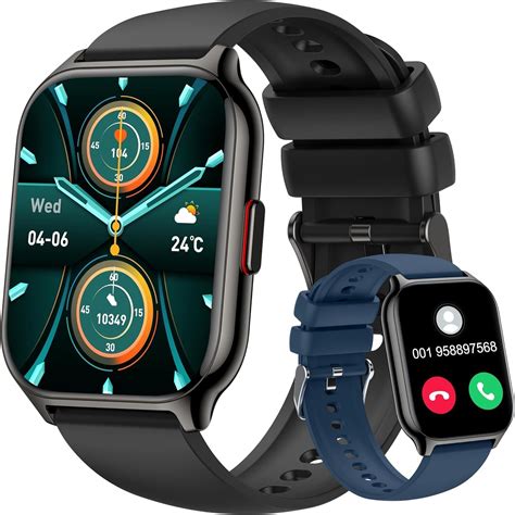 Zoskvee Montre Connect E Homme Femme Avec Appel Bluetooth Hd