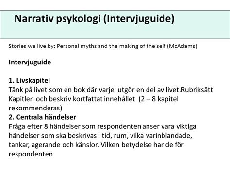 Fenomenologisk Analys N Gra Andra Kvalitativa Analysmetoder Ppt Video