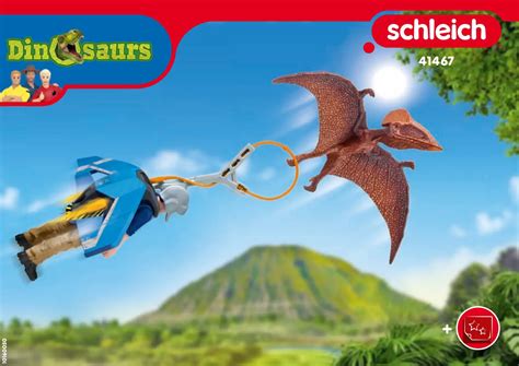 Schleich Dinosaurs Jetpack Chase Instructions