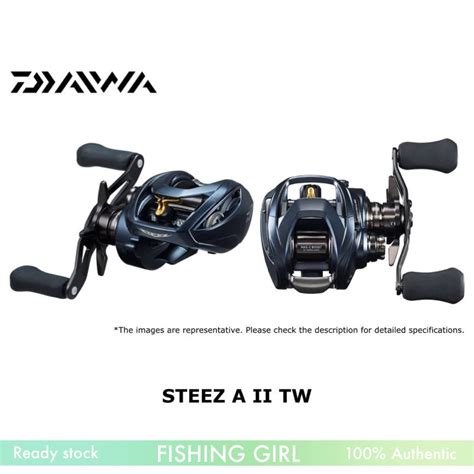 Daiwa Steez A Ii Tw Hl L Casting Fishing Reel Ready Stock