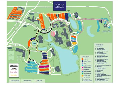 Clayton State University Campus Map Desiri Gwendolin