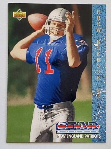 Drew Bledsoe Upper Deck Nfl Card New England Patriots