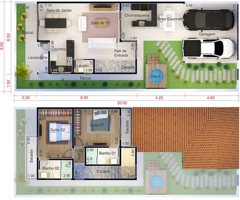 Aprender Acerca Imagen Planos De Casas En Terreno De X