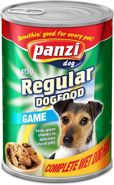 Panzi Regular Hondenvoer Blikvoer Natvoer Hond Adult Wild