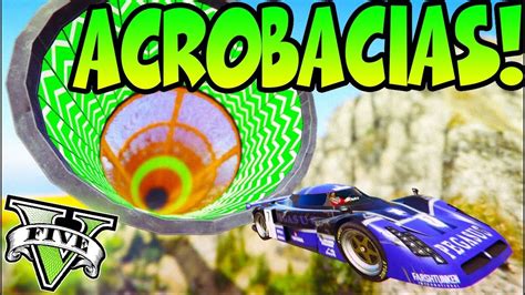 Nuevas Carreras Acrobaticas En Gta V Online Esto Me Encanta Gta V