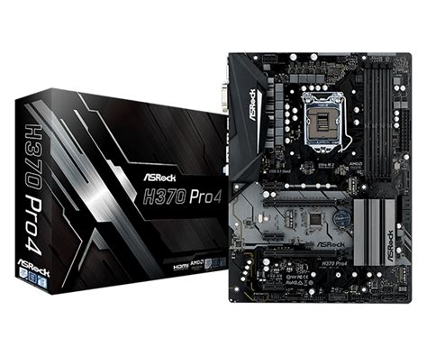 ASRock > H370 Pro4