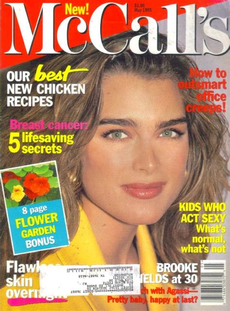 Brooke On The Cover Of McCall S Magazine May 1995 Brooke Shields