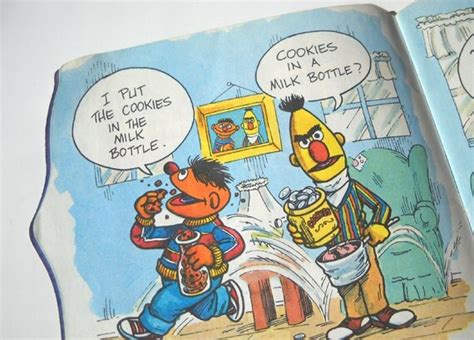 Ernie And Bert Book Vintage 1970s Sesame Street