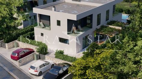 Neubau Doppelhaush Lfte Mit Pool N He Porec Istra Star Immobilien