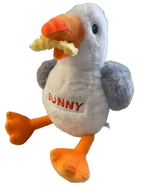 Sunny The Seagull Plush Toy With French Fry Inch Walmart