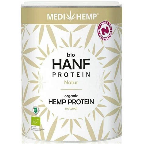 Proteina Din Canepa Natur Eco Bio 330g Medihemp Minuneanaturii Ro