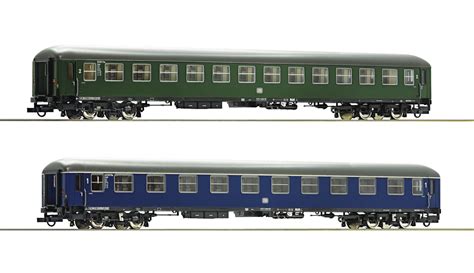 Roco Set Of 2 Passenger Cars Museum Darmstadt Kranichstein EuroTrainHobby