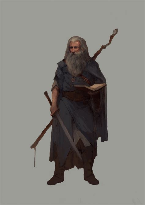 ArtStation - Old School Wizard