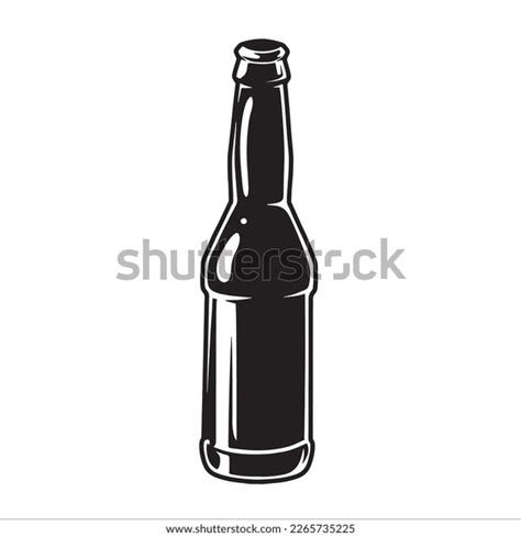 Beer Bottle Vector Illustration Isolated White Stock Vector Royalty Free 2265735225 Shutterstock