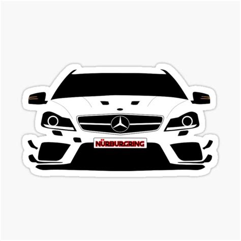 "Nurburgring" Sticker by ArtbyLeclerc | Redbubble