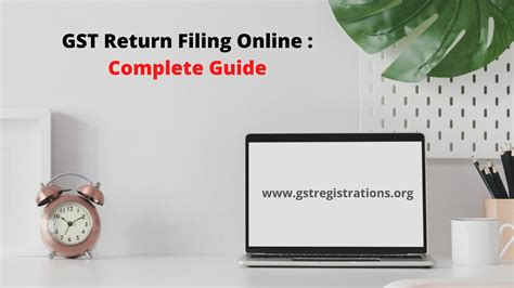 GST Return Filing Online Complete Guide Gstregistrations Org