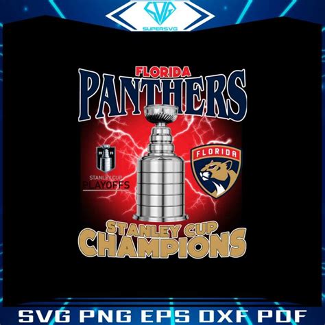 Florida Panther 2023 Stanley Cup Champions Cup Chase Png