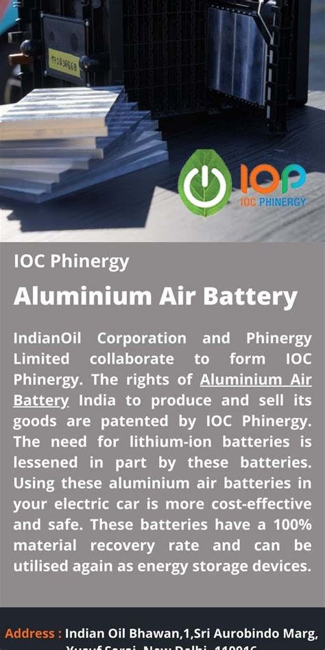 Aluminium Air Battery In 2024 Energy Storage Technology Energy Supply