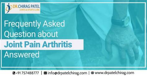 Ppt Frequently Asked Question About Joint Pain Arthritis Answered