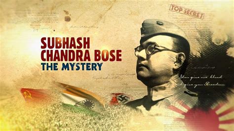 Subhash Chandra Bose The Mystery Tv Movie 2016 Imdb