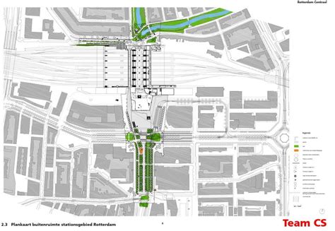 Rotterdam train station map - Rotterdam station map (Netherlands)